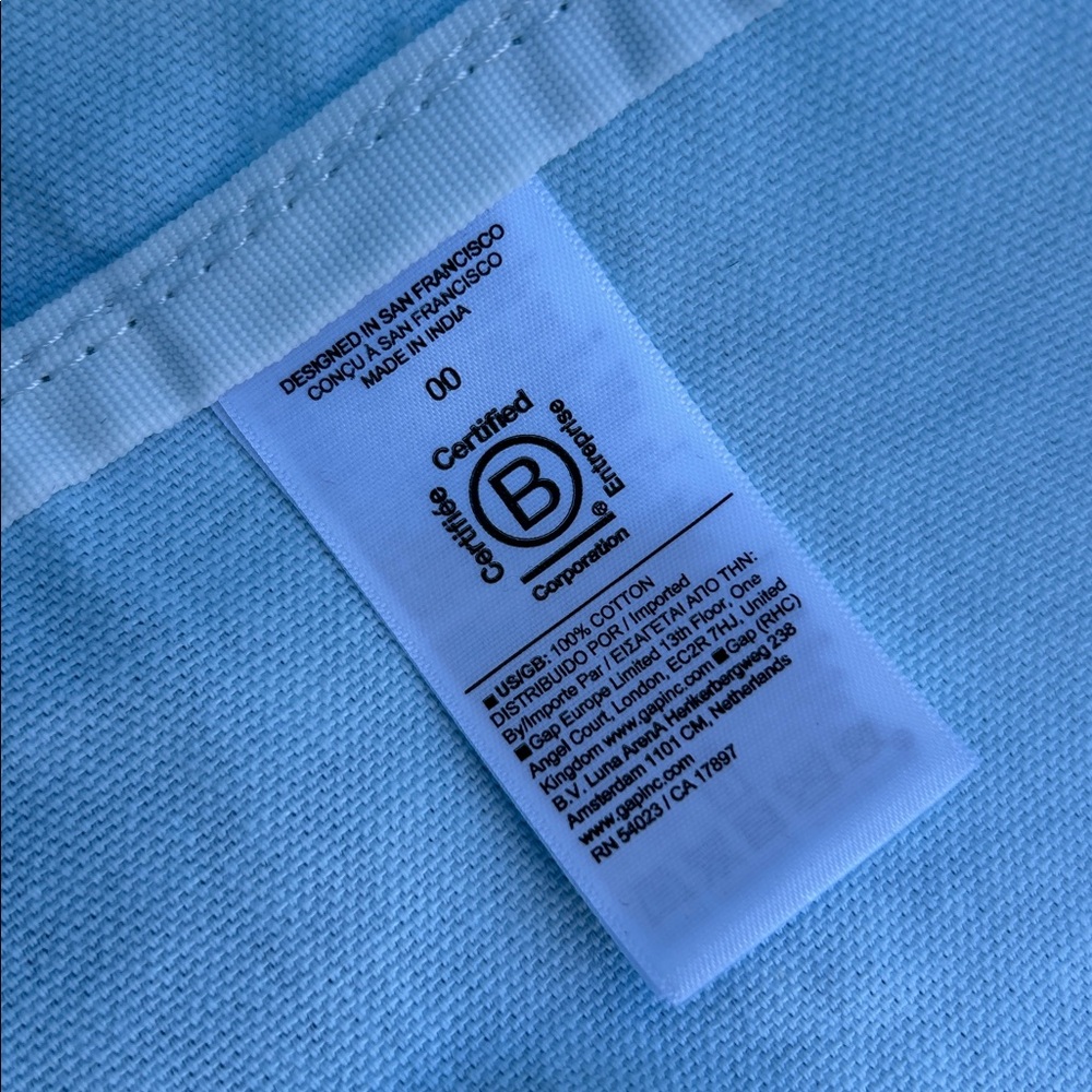 NWOT - ATHLETA Blue Ombré Logo Tote Bag - Picture 3 of 4